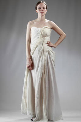 long haute couture asymmetric dress  - 73