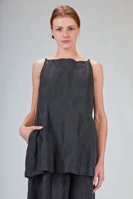 long top in linen, cashmere and silk  - 227