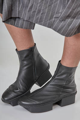 NOON boot in soft calf leather and traditional 'Japanese' rubber sole  - 51