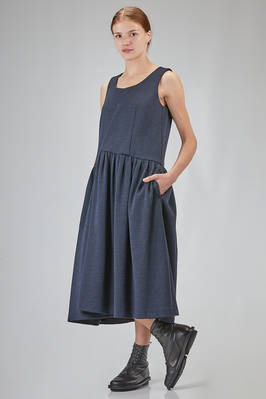 abito longuette, ampio, in rib di lana melange - COMME des GARÇONS - COMME des GARÇONS 
