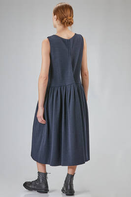 abito longuette, ampio, in rib di lana melange - COMME des GARÇONS - COMME des GARÇONS 