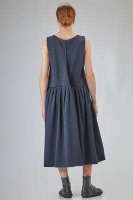 abito longuette, ampio, in rib di lana melange - COMME des GARÇONS - COMME des GARÇONS 