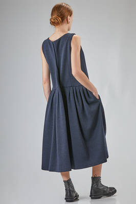 abito longuette, ampio, in rib di lana melange - COMME des GARÇONS - COMME des GARÇONS 