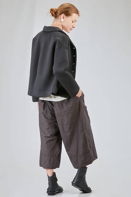 hip-lenght jacket, soft, in soft micromodal scuba - ALBUM DI FAMIGLIA 