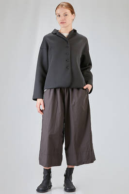 hip-lenght jacket, soft, in soft micromodal scuba - ALBUM DI FAMIGLIA 