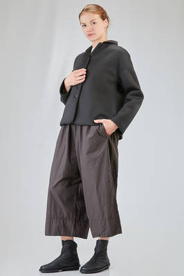 hip-lenght jacket, soft, in soft micromodal scuba - ALBUM DI FAMIGLIA 