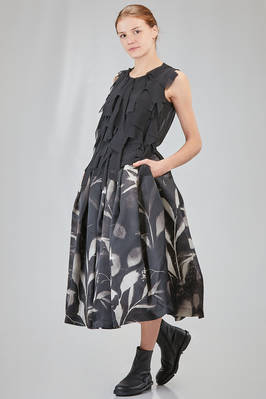 hip-lenght top in washed polyester georgette - COMME des GARÇONS - COMME des GARÇONS 