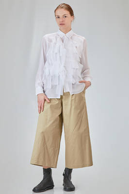 classic man shirt in polyester georgette - COMME des GARÇONS - COMME des GARÇONS 