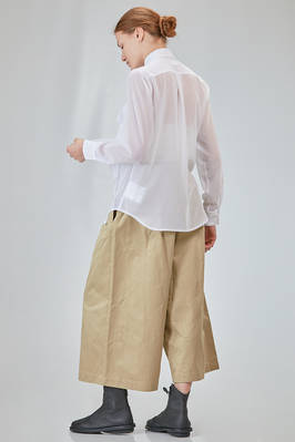 classic man shirt in polyester georgette - COMME des GARÇONS - COMME des GARÇONS 