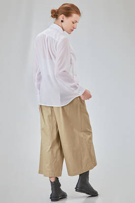 classic man shirt in polyester georgette - COMME des GARÇONS - COMME des GARÇONS 