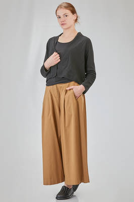 cardigan corto e ampio in maglia con texture a ondine di cotone, poliestere e nylon - KNIT KNIT 