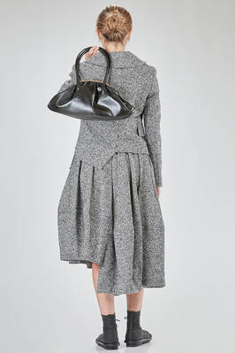 borsa medio-piccola a trapezio in simil pelle di poliuretano - COMME des GARÇONS - COMME des GARÇONS 