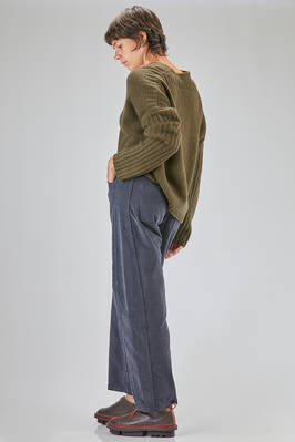 hip-lenght sweater, wide, in cashmere knit - KRISTENSEN DU NORD 