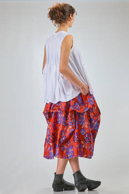 long flared top in polyester jersey - COMME des GARÇONS - COMME des GARÇONS 