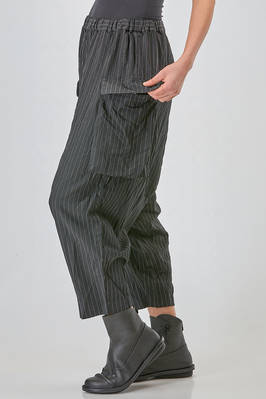 sarouel trousers in pinstriped lightweight techno polyester - COMME des GARÇONS - COMME des GARÇONS 