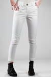 ankle-length trousers in cotton twill - VIVIENNE WESTWOOD Anglomania 