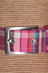 3 cm-high belt in multicolour printed cotton - MAE 