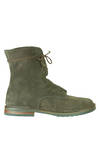 high ankle boot in suede sheepskin on the outside and long hair on the inside - DANIELA GREGIS 