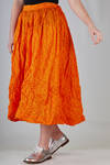 long and wide skirt in Londoner liberty washed cotton - DANIELA GREGIS 