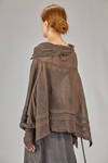 short wide sweater in brushed canvas - MARC LE BIHAN 