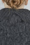 maglia lunga e ampia in maglia a filo lungo di lana e nylon - JUNYA WATANABE 