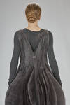 'Sculpture' origami tunic in dry polyester tulle - RUNDHOLZ 