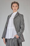 one chest jacket in pinstriped serge polyester - COMME des GARÇONS - COMME des GARÇONS 