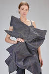 abstract 'sculpture' tunic in cotton denim - JUNYA WATANABE 