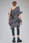 abstract 'sculpture' tunic in cotton denim - JUNYA WATANABE 