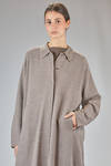 long overcoat in light silk jersey - BOBOUTIC 