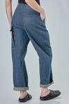 jeans in selvedge organic cotton denim skein tinted - IMjiT 