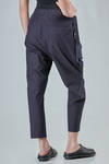 wide trousers in technical Japanese fresh cotton - IMjiT 