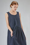 abito longuette, ampio, in rib di lana melange - COMME des GARÇONS - COMME des GARÇONS 