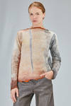 hip-lenght sweater in extra-fine merinos wool  nuno-felt - AGOSTINA ZWILLING 