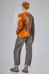 hip-lenght sweater in extra-fine merinos wool  nuno-felt - AGOSTINA ZWILLING 