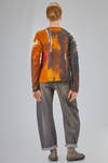 hip-lenght sweater in extra-fine merinos wool  nuno-felt - AGOSTINA ZWILLING 