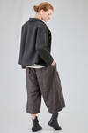 hip-lenght jacket, soft, in soft micromodal scuba - ALBUM DI FAMIGLIA 