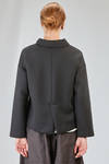hip-lenght jacket, soft, in soft micromodal scuba - ALBUM DI FAMIGLIA 