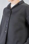 hip-lenght jacket, soft, in soft micromodal scuba - ALBUM DI FAMIGLIA 