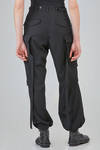 cargo trousers, wide, in light wool gabardine - JUNYA WATANABE 