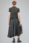 hip-lenght top in viscose knit - MARC LE BIHAN 