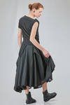 long, lean and asymmetric t-shirt in cotton jersey - MARC LE BIHAN 