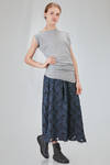 long, lean and asymmetric t-shirt in cotton jersey - MARC LE BIHAN 