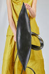 big trapezoidal shopper bag in soft lamb nappa leather - MELITTA BAUMEISTER 