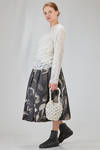 small basket bag in leather-effect with macramé knot in polyurethane - COMME des GARÇONS - COMME des GARÇONS 