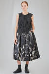 hip-lenght top in washed polyester georgette - COMME des GARÇONS - COMME des GARÇONS 