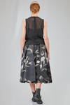 hip-lenght top in washed polyester georgette - COMME des GARÇONS - COMME des GARÇONS 