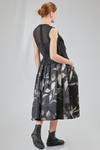 hip-lenght top in washed polyester georgette - COMME des GARÇONS - COMME des GARÇONS 