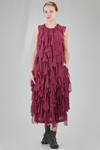hip-lenght top in washed polyester georgette - COMME des GARÇONS - COMME des GARÇONS 