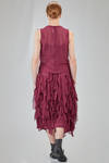 hip-lenght top in washed polyester georgette - COMME des GARÇONS - COMME des GARÇONS 